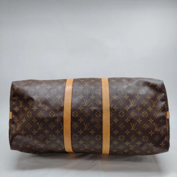 Louis Vuitton Monogram Keepall Bandouliere 55 Boston Bag - Picture 6 of 9
